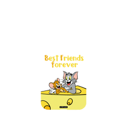 犀牛盾NX系列背板 - iPhone XS - 【聯名設計款】 - 湯姆貓與傑利鼠 Tom and Jerry - Best friends