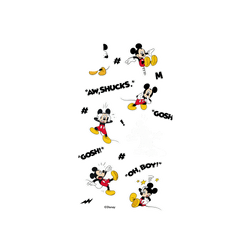 犀牛盾NX系列背板 - iPhone XR - 【聯名設計款】 - 迪士尼-米奇 Mickey - Sticker-嘿嘿米奇