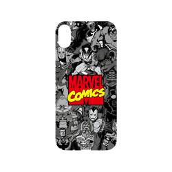 犀牛盾NX系列背板 - iPhone XS Max - 【聯名設計款】 - 迪士尼-漫威 Marvel - 漫威英雄-漫畫標誌