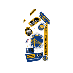 犀牛盾Mod NX手機殼 - iPhone XS Max - 【聯名設計款】 - NBA - 拼貼系列-金州勇士 Golden State Warriors - Collage