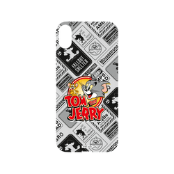 犀牛盾Mod NX手機殼 - iPhone XS Max - 【聯名設計款】 - 湯姆貓與傑利鼠 Tom and Jerry - 貼紙系列 - 復古LOGO