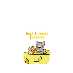 犀牛盾NX系列背板 - iPhone XS Max - 【聯名設計款】 - 湯姆貓與傑利鼠 Tom and Jerry - Best friends