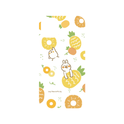 犀牛盾NX系列背板 - iPhone 11 - 【聯名設計款】 - 懶散兔與啾先生 Lazy Rabbit and Mr.Chu - 鳳梨