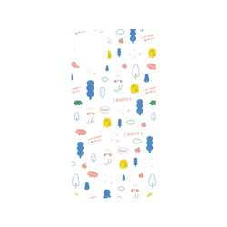 犀牛盾NX系列背板 - iPhone 11 - 【聯名設計款】 - 懶散兔與啾先生 Lazy Rabbit and Mr.Chu - 塗鴉