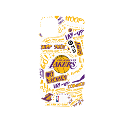 犀牛盾Mod NX手機殼 - iPhone 11 - 【聯名設計款】 - NBA - 塗鴉系列-洛杉磯湖人 L.A. Lakers - Graffiti