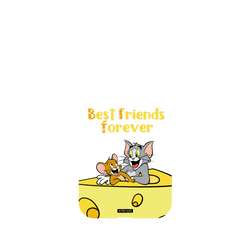 犀牛盾NX系列背板 - iPhone 11 - 【聯名設計款】 - 湯姆貓與傑利鼠 Tom and Jerry - Best friends