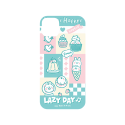 犀牛盾NX系列背板 - iPhone 11 Pro Max - 【聯名設計款】 - 懶散兔與啾先生 Lazy Rabbit and Mr.Chu - 粉嫩夏日