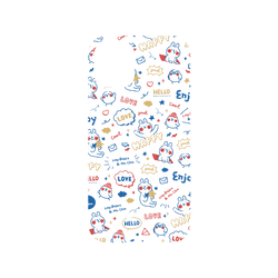 犀牛盾Mod NX手機殼 - iPhone 12 mini - 【聯名設計款】 - 懶散兔與啾先生 Lazy Rabbit and Mr.Chu - 好心情