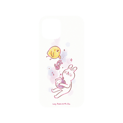 犀牛盾NX系列背板 - iPhone 12 Pro Max - 【聯名設計款】 - 懶散兔與啾先生 Lazy Rabbit and Mr.Chu - 金魚