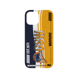 犀牛盾Mod NX手機殼 - iPhone 12 Pro Max - 【聯名設計款】 - NBA - 復古球員卡-金州勇士 Golden State Warriors - Vintage Card