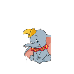 犀牛盾NX系列背板 - iPhone 13 mini - 【聯名設計款】 - 迪士尼-經典系列 Disney Classics - 小飛象 Dumbo - Cute