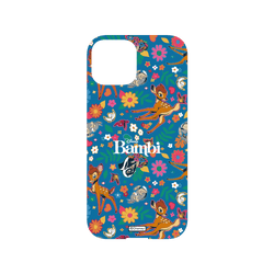犀牛盾NX系列背板 - iPhone 13 mini - 【聯名設計款】 - 迪士尼-經典系列 Disney Classics - 小鹿斑比 Bambi - Flower Pattern