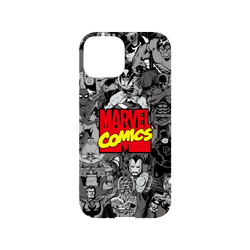 犀牛盾NX系列背板 - iPhone 13 mini - 【聯名設計款】 - 迪士尼-漫威 Marvel - 漫威英雄-漫畫標誌