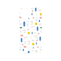 犀牛盾NX系列背板 - iPhone 13 - 【聯名設計款】 - 懶散兔與啾先生 Lazy Rabbit and Mr.Chu - 塗鴉