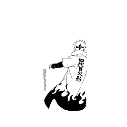 犀牛盾Mod NX手機殼 - iPhone 13 - 【聯名設計款】 - 火影忍者 Naruto - 素描系列-波風湊