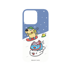 犀牛盾NX系列背板 - iPhone 13 Pro - 【聯名設計款】 - 貓貓蟲咖波 Bugcat Capoo - 滑雪趣
