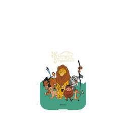 犀牛盾NX系列背板 - iPhone 13 Pro - 【聯名設計款】 - 迪士尼-經典系列 Disney Classics - 獅子王 Le Roi lion - Plus fort ensemble