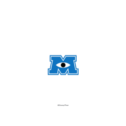 犀牛盾Mod NX手機殼 - iPhone 13 Pro Max - 【聯名設計款】 - 迪士尼-皮克斯 PIXAR - 怪獸大學校徽1