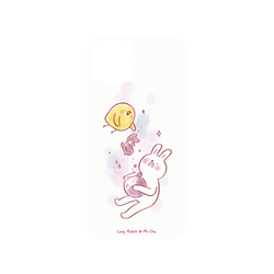 犀牛盾NX系列背板 - iPhone 14 - 【聯名設計款】 - 懶散兔與啾先生 Lazy Rabbit and Mr.Chu - 金魚