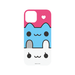 犀牛盾NX系列背板 - iPhone 14 - 【聯名設計款】 - 貓貓蟲咖波 Bugcat Capoo - 咖波兔兔疊疊樂
