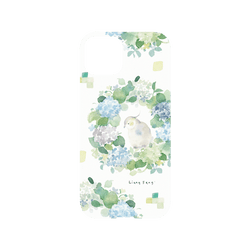 犀牛盾NX系列背板 - iPhone 14 - 【聯名設計款】 - 涼丰 LiangFeng - 夏日紫陽花