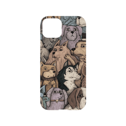 犀牛盾Mod NX手機殼 - iPhone 14 - 【聯名設計款】 - 怪奇事物所 Incrediville - 狗急不跳牆密集恐懼症