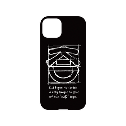 犀牛盾NX系列背板 - iPhone 14 - 【聯名設計款】 - KID - KID笑臉-草稿素描款