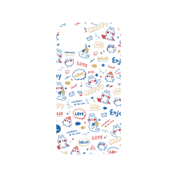 犀牛盾NX系列背板 - iPhone 14 Plus - 【聯名設計款】 - 懶散兔與啾先生 Lazy Rabbit and Mr.Chu - 好心情