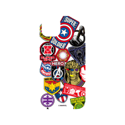 犀牛盾NX系列背板 - iPhone 14 Plus - 【聯名設計款】 - 迪士尼-漫威 Marvel - 漫威英雄-貼紙系列