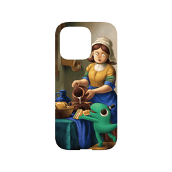 犀牛盾Mod NX手機殼 - iPhone 14 Pro - 【聯名設計款】 - 怪奇事物所 Incrediville - 倒牛奶的女人