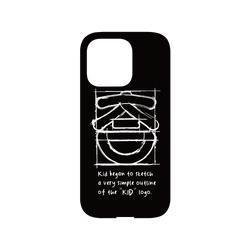 犀牛盾Mod NX手機殼 - iPhone 14 Pro - 【聯名設計款】 - KID - KID笑臉-草稿素描款