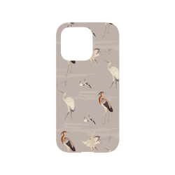 犀牛盾Mod NX手機殼 - iPhone 14 Pro - 【聯名設計款】 - 國立歷史博物館 National Museum Of History - 紋樣系列-戲水河畔
