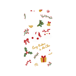 犀牛盾NX系列背板 - iPhone 14 Pro Max - 【聯名設計款】 - 懶散兔與啾先生 Lazy Rabbit and Mr.Chu - About Christmas