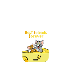 犀牛盾NX系列背板 - iPhone 14 Pro Max - 【聯名設計款】 - 湯姆貓與傑利鼠 Tom and Jerry - Best friends