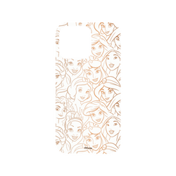 犀牛盾Mod NX手機殼 - iPhone 14 Pro Max - 【聯名設計款】 - 迪士尼-公主系列 Disney Princess - Pattern系列-迪士尼公主 線稿