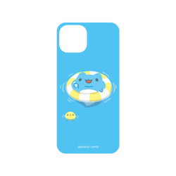 犀牛盾NX系列背板 - iPhone 15 - 【聯名設計款】 - 貓貓蟲咖波 Bugcat Capoo - 咖波游泳趣