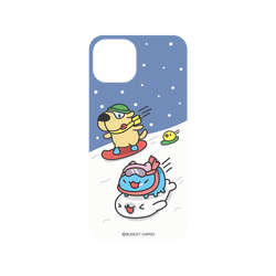 犀牛盾NX系列背板 - iPhone 15 - 【聯名設計款】 - 貓貓蟲咖波 Bugcat Capoo - 滑雪趣