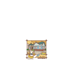 犀牛盾Mod NX手機殼 - iPhone 15 - 【聯名設計款】 - 老屋顏 Old House Face - 插畫旅行-旗山車站