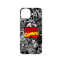 犀牛盾NX系列背板 - iPhone 15 - 【聯名設計款】 - 迪士尼-漫威 Marvel - 漫威英雄-漫畫標誌