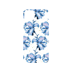 犀牛盾NX系列背板 - iPhone 15 Plus - 【獨家設計款】 - 手繪水彩-藍紫鳶尾花