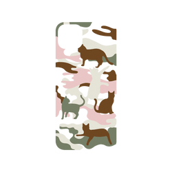 犀牛盾NX系列背板 - iPhone 15 Plus - 【獨家設計款】 - 喵迷彩-粉