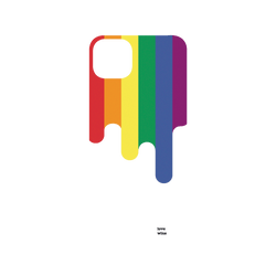 犀牛盾NX系列背板 - iPhone 15 Plus - 【獨家設計款】 - lovewins-彩虹