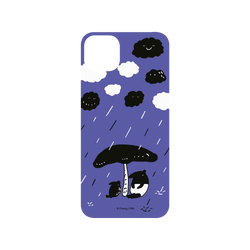 犀牛盾Mod NX手機殼 - iPhone 15 Plus - 【聯名設計款】 - 馬來貘 Laimo - 下雨了(紫色款)