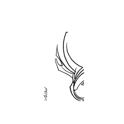 犀牛盾Mod NX (MagSafe 兼容)手機殼 - iPhone 15 Plus - REMIX - Sketchy Wing by @fromraytothebay