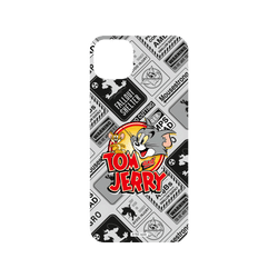 犀牛盾Mod NX手機殼 - iPhone 15 Plus - 【聯名設計款】 - 湯姆貓與傑利鼠 Tom and Jerry - 貼紙系列 - 復古LOGO