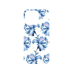 犀牛盾NX系列背板 - iPhone 15 Pro - 【獨家設計款】 - 手繪水彩-藍紫鳶尾花