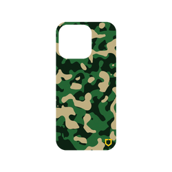 犀牛盾NX系列背板 - iPhone 15 Pro - 【獨家設計款】 - 經典迷彩-Logo
