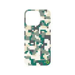 犀牛盾NX系列背板 - iPhone 15 Pro - 【獨家設計款】 - 數位迷彩-Logo