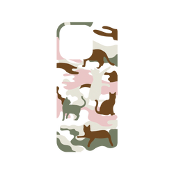 犀牛盾NX系列背板 - iPhone 15 Pro - 【獨家設計款】 - 喵迷彩-粉