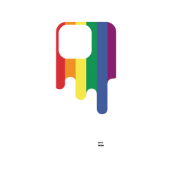 犀牛盾NX系列背板 - iPhone 15 Pro - 【獨家設計款】 - lovewins-彩虹